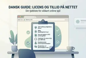 Sådan tjekker du licens og tillid, før du spiller