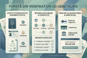 Verifikation, dokumenter og udbetalinger: hvad du bør forstå